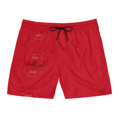 WellGent Men's Mid-Length Swim Shorts